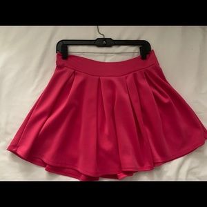 Pink skirt